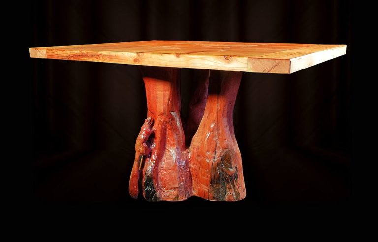 Redwood Table base, (top sold separately), T102A