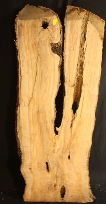 California Olive Wood Natural Edge Slab, KC5156