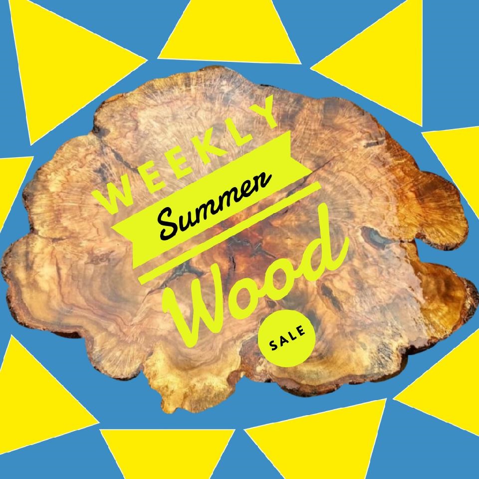 urban wood camphor slab with sun rays displaying urban wood sale