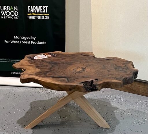 Black Walnut table by Tahoe Slab Furniture