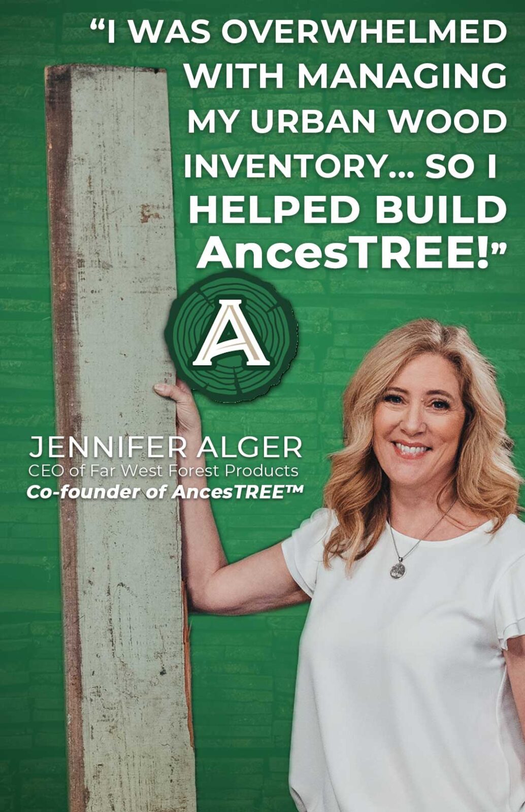 Jennifer Alger Ancestree Quote